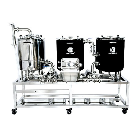 CrazyBrew 疯狂酿造HERMS 美式三桶糖化系统